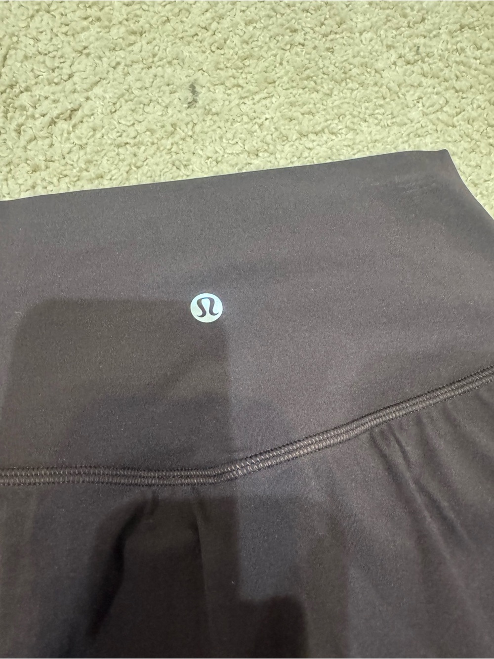 lululemon athletica Black High-Waist Athletic Shorts